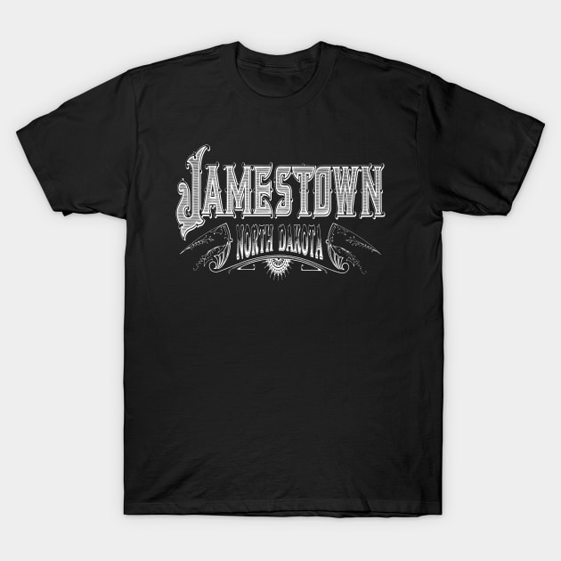 Vintage Jamestown, ND T-Shirt by DonDota